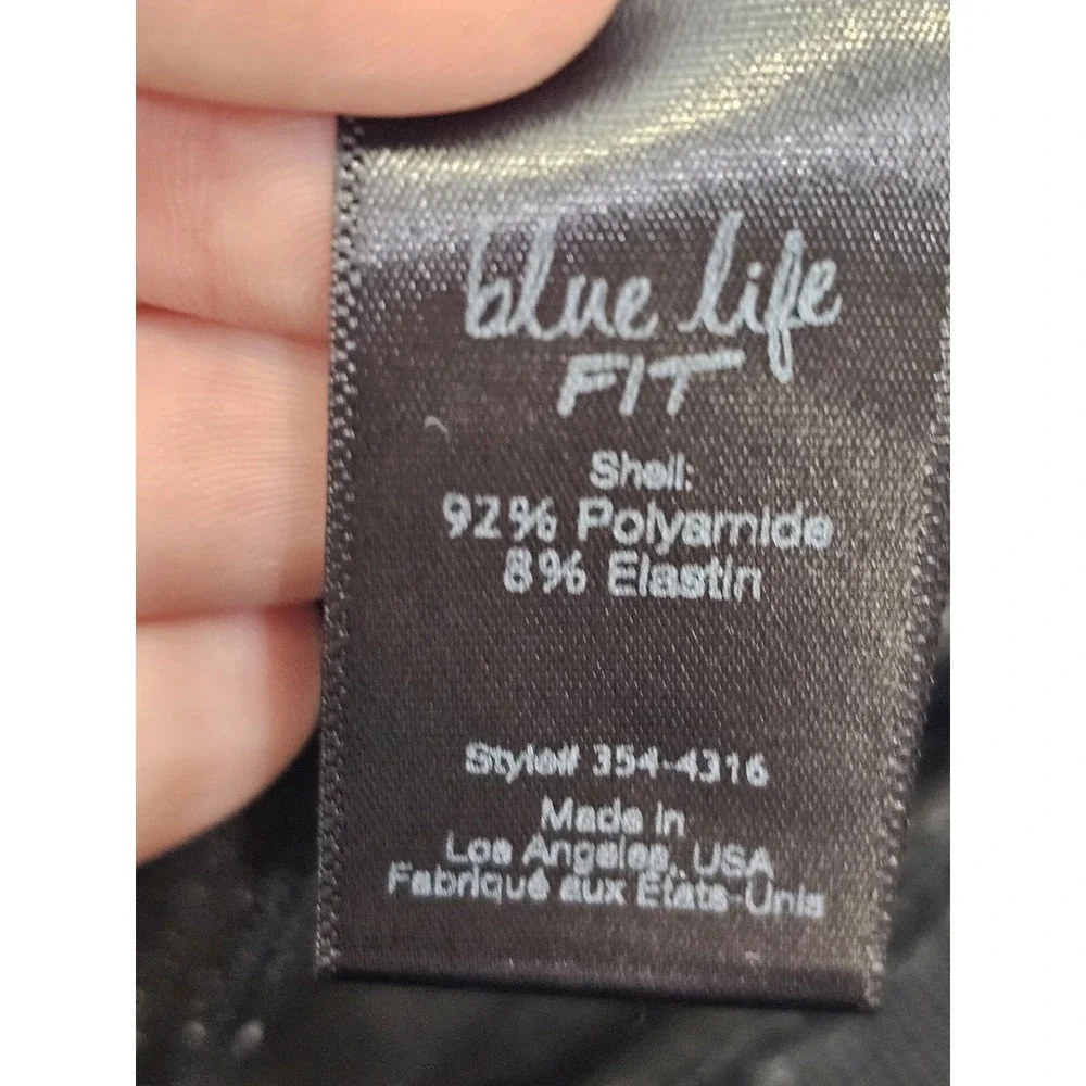 Blue Life Womens XS Fit Snake Skin‎ Ankle-Length Skinny Leg Leggings Yoga EUC